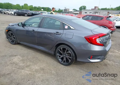 2020 Honda Civic Sport from USA, damaged, VIN 2HGFC2F83LH528658